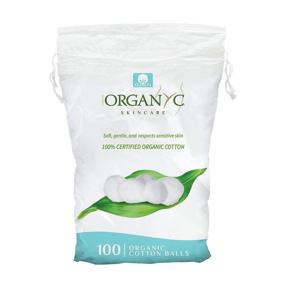 img 3 attached to Premium Organyc 100% Organic Cotton Balls for Gentle Skincare, 100 Count