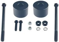 dewhel black billet aluminum differential drop spacer kit for 4wd lifted trucks: toyota tundra, tacoma, sequoia (1995-2007) - front diff drop kit logo