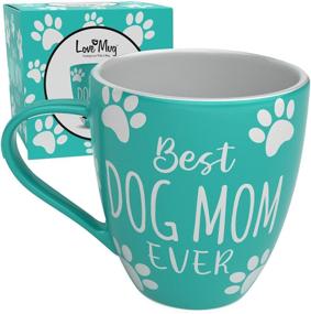 img 4 attached to 🐶 Love Mug: The Ultimate Gift for Dog Moms and Dog Lovers - Perfect Christmas Gift for Women Who Adore Dogs - Celebrate Being the Best Dog Mom Ever with this Charming Dog Coffee Mug - Ideal Fur Mom Gift