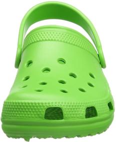 img 3 attached to 👦 Детские классические кроксы "Crocs" для мальчиков, цвет черный: стильная обувь на мягкой подошве