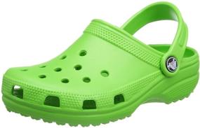 img 4 attached to 👦 Детские классические кроксы "Crocs" для мальчиков, цвет черный: стильная обувь на мягкой подошве