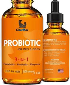 img 4 attached to 🐾 Премиум пробиотики для домашних животных: оптимальная поддержка пищеварения для собак и кошек.