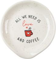 ☕ vilight coffee spoon rests - enhance your coffee station with stylish coffee bar accessories - perfect gift idea for coffee lovers: all we need is love and coffee logo