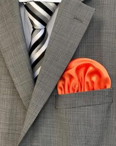 img 3 attached to Pocket Squares Miami Square White: Elevate Your Style With a Classic Touch