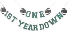 img 4 attached to Football Birthday Year Down Banner