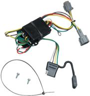π tekonsha t-one t-connector wiring harness, 4-way flat, compatible with mercury villager & nissan frontier, quest logo