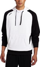 img 2 attached to 👕 ASICS Men's Black X-Small Hoody: Ultimate Comfort and Style for Active Lifestyles