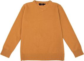 img 4 attached to XRAY Boys V Neck Sweater Middleweight Boys' Clothing at Sweaters
