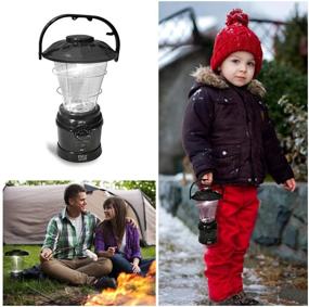 img 1 attached to 🔦 Black Pyle PSDNL22BK Hand Crank LED Lantern: Multi Function with AM/FM Radio and Rechargeable Battery