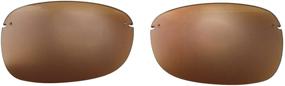 img 2 attached to 🕶️ Walleva Sandy Sunglasses with Replacement Lenses