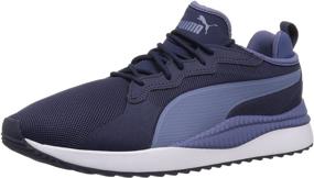 img 4 attached to 👟 PUMA Quarry Gray Violet Asphalt Pacer Sneaker for Men - Shoes