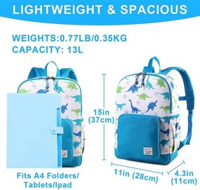 img 3 attached to Top-rated VASCHY Lightweight Resistant Backpacks for Preschool and Kindergarten