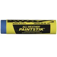 🔵 маркер для животных all-weather-61025 paintstik, синий, 1x4 дюйма, упаковка из 12 штук. логотип