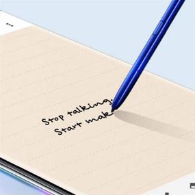 img 3 attached to 🖊️ High Precision Touch Screen Stylus S Pen Replacement for Samsung Galaxy Note 10, No Bluetooth Function - White