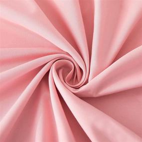 img 1 attached to 🛏️ KKJIAF Pink Duvet Cover Set - 1800 Thread Count Microfiber, Wrinkle Resistant and Breathable Bedding Sheet Set - Includes 1 Duvet Cover and 2 Pillowcases - Full/Queen Size