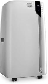 img 4 attached to De'Longhi 14000 BTU Portable Air Conditioner with Dehumidifier & Fan - Cool Surround Remote, Built-in Temperature Control Sensor & Quiet Mode, White - XLarge Room Size, Pinguino 8600 BTU (DOE), 700 sq ft