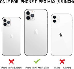 img 3 attached to 📱 OUNNE iPhone 11 Pro Max Case – Full Body Heavy Duty Protection with Screen Protector for iPhone 11 Pro Max (2019) – 6.5 Inch