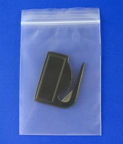 img 2 attached to 🔒 Convenient Clear Lock Reclosable Bags Pack: Organize and Secure Your Essentials!