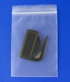 img 1 attached to 🔒 Convenient Clear Lock Reclosable Bags Pack: Organize and Secure Your Essentials!