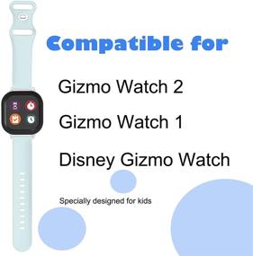 img 3 attached to Silicone Replacement Kids，Soft Smartwatch Compatible