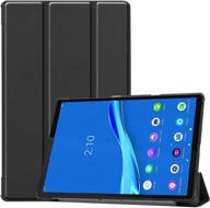 📱 procase lenovo tab m10 fhd plus case 10.3 inch - slim lightweight smart cover stand for lenovo tab m10 plus tb-x606f tb-x606x - black logo