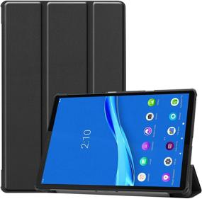 img 4 attached to 📱 ProCase Lenovo Tab M10 FHD Plus Case 10.3 Inch - Slim Lightweight Smart Cover Stand for Lenovo Tab M10 Plus TB-X606F TB-X606X - Black