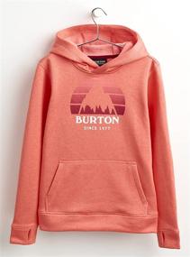 img 1 attached to Уютно и стильно: Толстовка с капюшоном Burton Boys' Oak – Непревзойденный комфорт для молодых искателей приключений