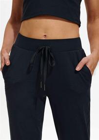 img 2 attached to 🏃 Libin Women's Lightweight Running Joggers Pants with Pockets for Workout, Lounge - Athletic Tapered Casual Sweatpants