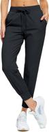 🏃 libin women's lightweight running joggers pants with pockets for workout, lounge - athletic tapered casual sweatpants логотип