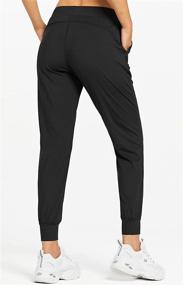 img 3 attached to 🏃 Libin Women's Lightweight Running Joggers Pants with Pockets for Workout, Lounge - Athletic Tapered Casual Sweatpants