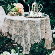 🧶 macrame tablecloth - embroidered rectangular artable логотип