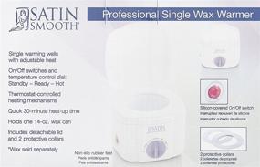 img 2 attached to SATIN SMOOTH SSW12C Professional Single Wax Warmer: Ultimate Solution for Salon-quality Hair Removal