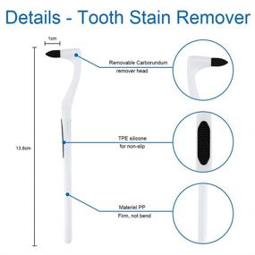 img 3 attached to 🦷 Tooth Stain Remover Kit – Dental Plaque Tool for Effective Tartar Removal and Teeth Whitening Polishing at Home – Non-electric Brush/Dentist Alternative