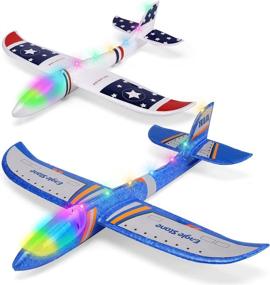 img 4 attached to Elevate Your Birthday Celebration with EagleStone Airplane Lights Throwing