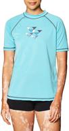 kanu surf women's 👚 rashguard for fitness - women's clothing logo