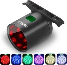 img 4 attached to Bicycle Flashlight Rechargeable Taillight Waterproof Sports & Fitness