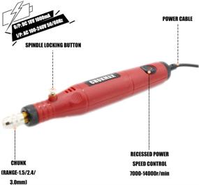 img 3 attached to 🛠️ Versatile CHOKMAX Polishing Engraving Multi Tool - Industrial Power & Hand Tools Kit