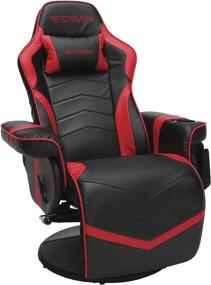 img 4 attached to 🪑 RESPAWN RSP-900 Reclining Gaming Chair - Racing Style, 35.04"-51.18" D x 30.71" W x 37.01"-44.88" H, Red