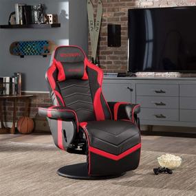 img 3 attached to 🪑 RESPAWN RSP-900 Reclining Gaming Chair - Racing Style, 35.04"-51.18" D x 30.71" W x 37.01"-44.88" H, Red