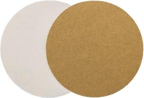 img 1 attached to 🪚 Dura-Gold Premium 8" Gold PSA Sanding Discs - 40 Grit (Box of 10) - Self Adhesive Stickyback Sandpaper for Dual Action Sander, Coarse Finishing Abrasive - Automotive Car Paint, Woodworking, Metal Surfaces