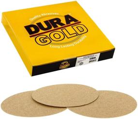 img 4 attached to 🪚 Dura-Gold Premium 8" Gold PSA Sanding Discs - 40 Grit (Box of 10) - Self Adhesive Stickyback Sandpaper for Dual Action Sander, Coarse Finishing Abrasive - Automotive Car Paint, Woodworking, Metal Surfaces