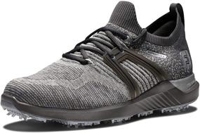 img 4 attached to FootJoy Mens Hyperflex Golf Charcoal Men's Shoes