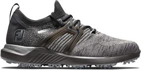 img 3 attached to FootJoy Mens Hyperflex Golf Charcoal Men's Shoes