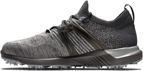 img 2 attached to FootJoy Mens Hyperflex Golf Charcoal Men's Shoes