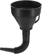 🔌 wekster wide mouth fuel funnel with handle - large plastic automotive funnels: flexible spout, removable mesh filter for water, gasoline, coolant, transmission, engine oil logo