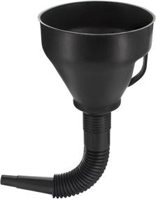 img 3 attached to 🔌 Wekster Wide Mouth Fuel Funnel with Handle - Large Plastic Automotive Funnels: Flexible Spout, Removable Mesh Filter for Water, Gasoline, Coolant, Transmission, Engine Oil