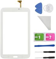 📱 premium whitetouch digitizer screen replacement kit for samsung galaxy tab 3 7.0 sm-t210 t210r t210l t217s 217a - preinstalled adhesive & tools included logo