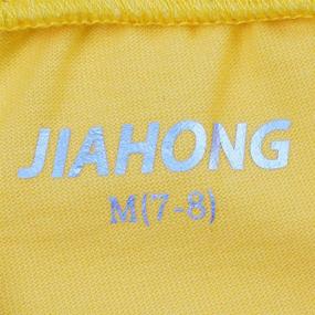 img 1 attached to 👚 JIAHONG XL Активные детские хлопковые брюки для бега с кулиской, черные - одежда.