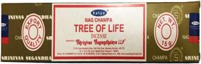 img 1 attached to Satya Nag Champa Tree of Life Incense Sticks - Set of 3 (15g Each) for Enhanced SEO