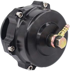 img 2 attached to Universal 50mm Black Aluminum Turbocharge Blow Off Valve BOV by NewYall